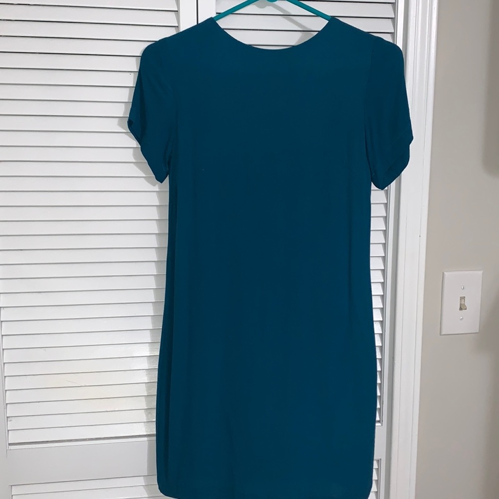 OLIVACEOUS DRESS